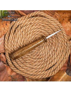 Punzón de acero para perforar y coser cuero