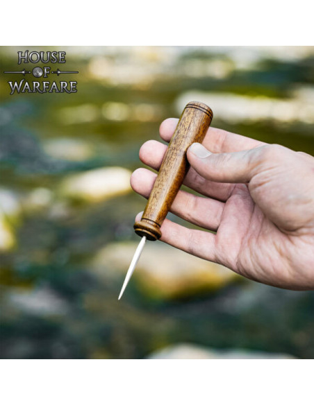 Punzón de acero para perforar y coser...