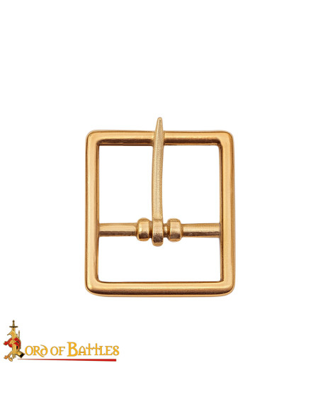 Massive Zinnburg Schnalle 2,3 cm für...