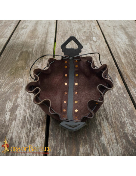 Bolsa de Cuero Celta Nudos Repujados...