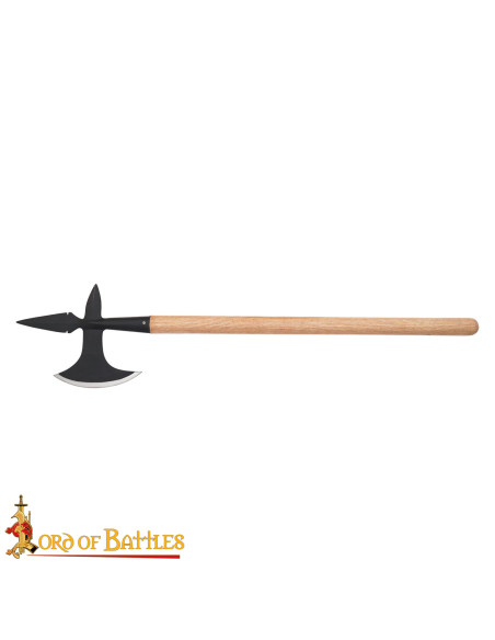 Hacha de batalla medieval forjada...