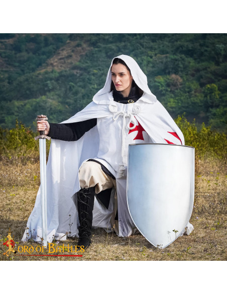 Middeleeuws Stalen Schild 18G om te...