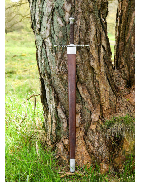 Espada Bastarda con vaina, funcional