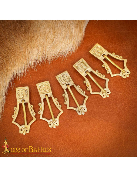 Set mit 5 authentischen medievalen...