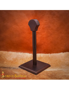 Soporte estable madera maciza para cascos diversos