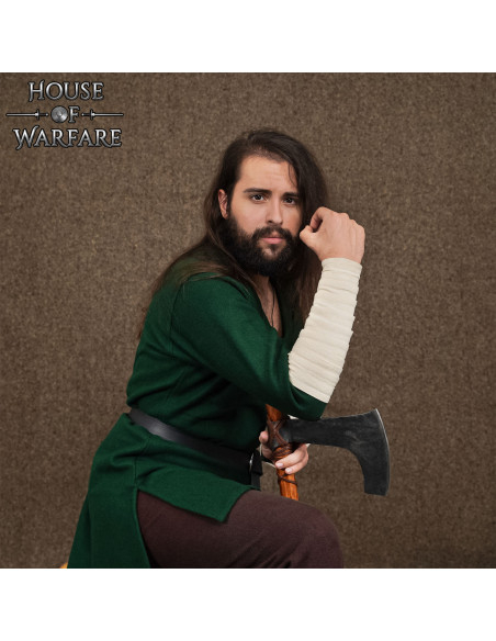 Vikingiske Lærred Winingas i Naturlig...