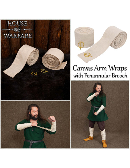 Winingas vikingas de lona algodón...