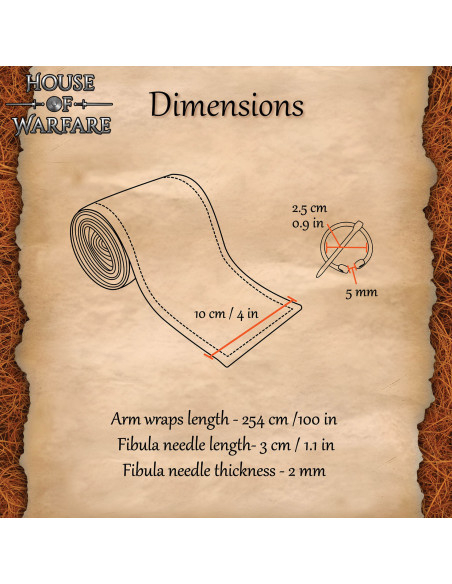 Wingen für Vikingermanschetten aus...