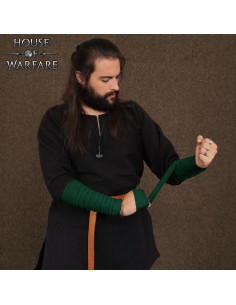 Wikingerschoner für den Unterarm aus Baumwollleinwand in... 2