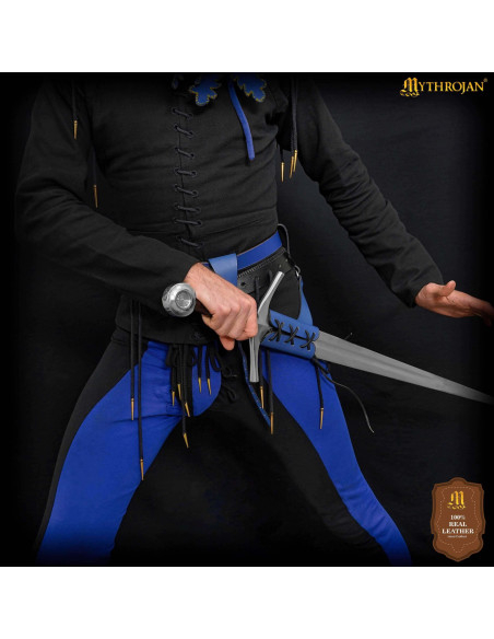 Tahalí de cuero genuino medieval...