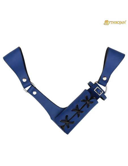 Verstelbare middeleeuwse leren schede...