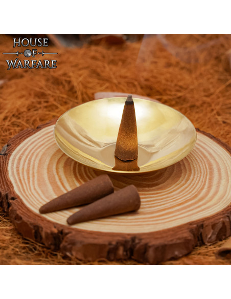 Middelalderlig skål i messing, lille...