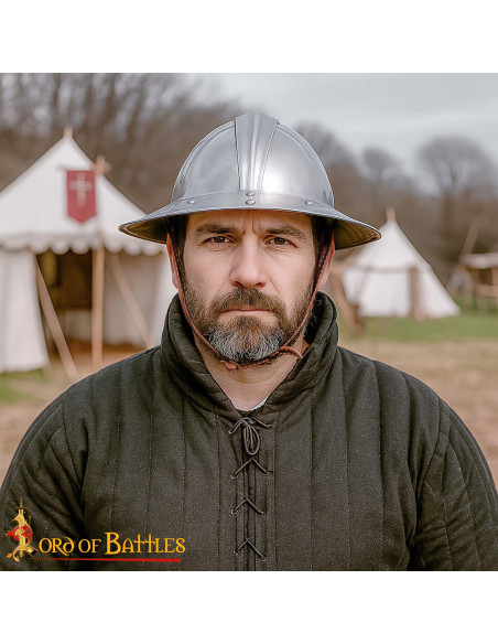 Engelse infanterie Kettle Medieval Helm