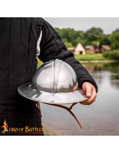 Engelse infanterie Kettle Medieval Helm