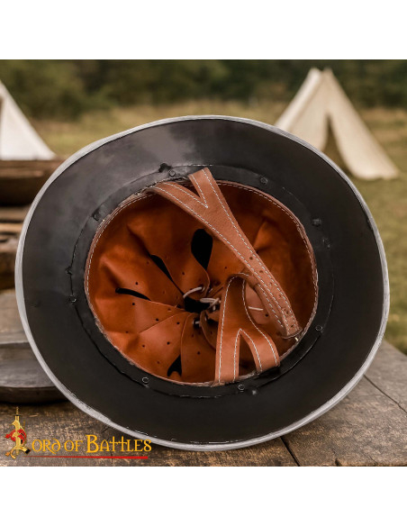 Engelse infanterie Kettle Medieval Helm