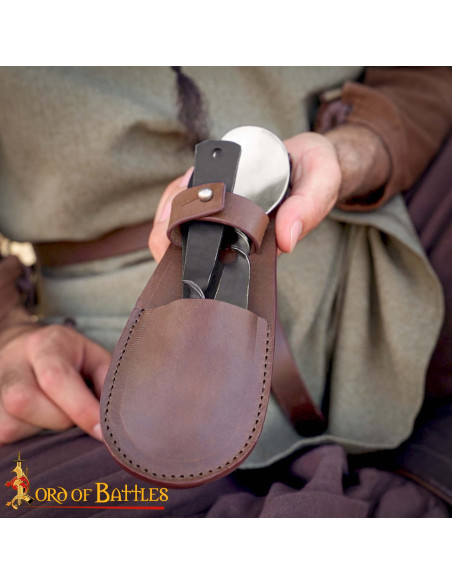 Middeleeuws bestekset van roestvrij...