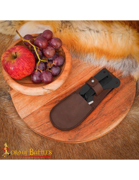 Set de cubiertos medievales acero...