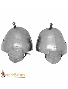 Middeleeuwse schouderstukken voor cosplay en recreatie