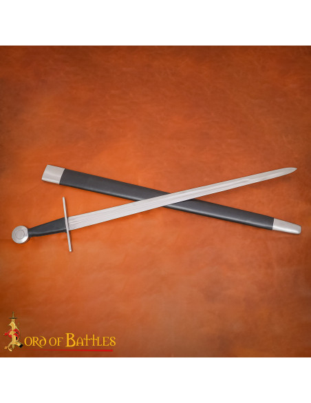 Vikingesværd af hærdet stål,...