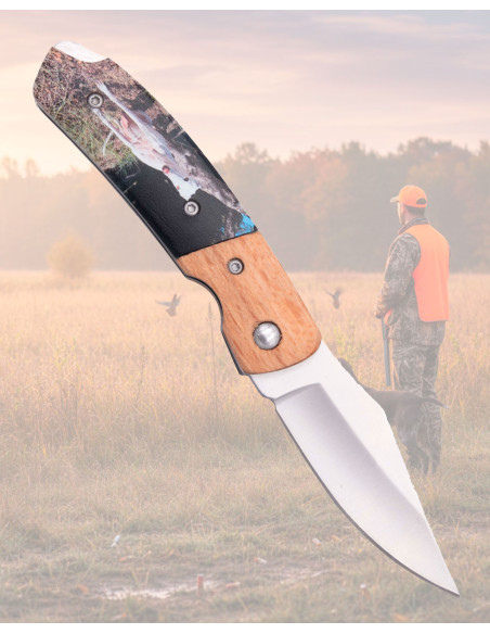 Navaja Third mango ABS con decoración...