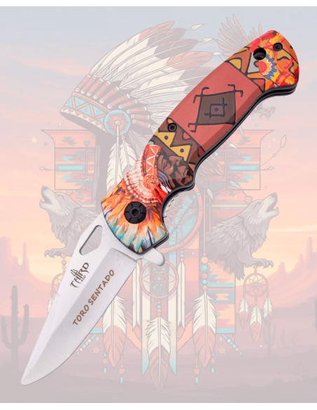Third Model Toro Sentado Foldekniv...