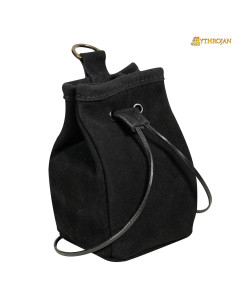 Portemonnee van suede uit de middeleeuwen voor LARP en... 2