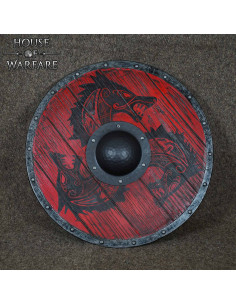 Gesmeed zwart staal umbo voor historisch Angelsaksisch... 2