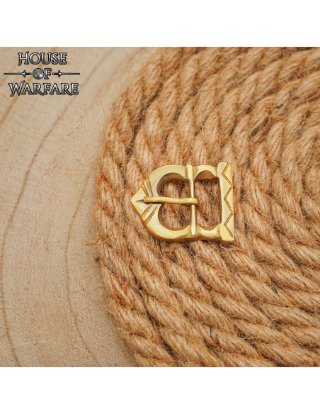 Hebilla de latón estilo vikingo...