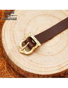 Authentische normannisch-vikingische Messing-Schnalle 2