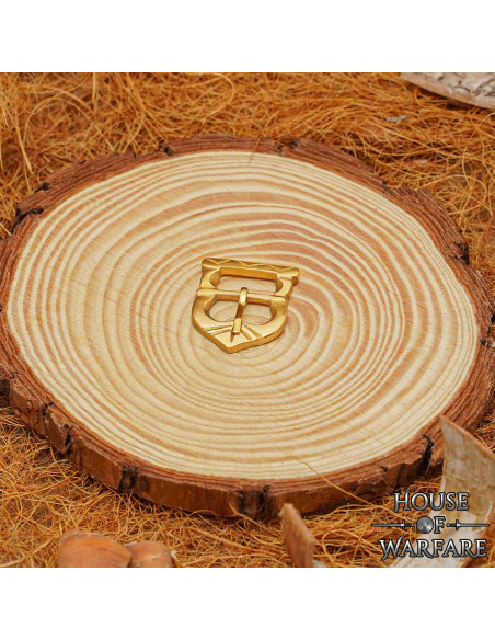 Hebilla de latón estilo vikingo...