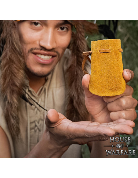 Genuine Nubuck Medicinal Pouch