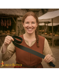 Echtes Lederband für mittelalterlichen Gürtel und LARP,... 2