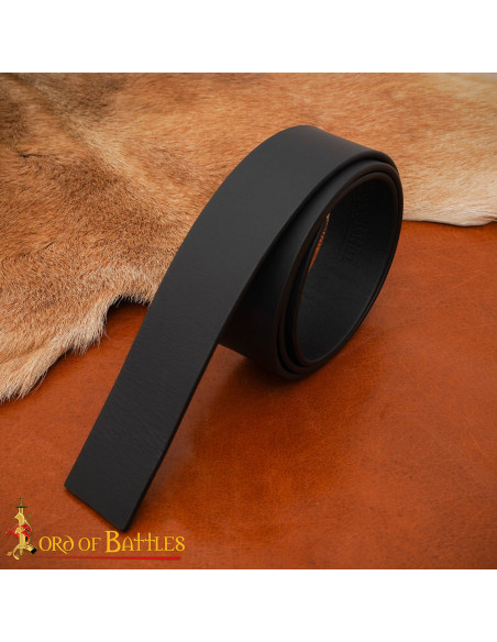 Echte lederen riem voor middeleeuwse...