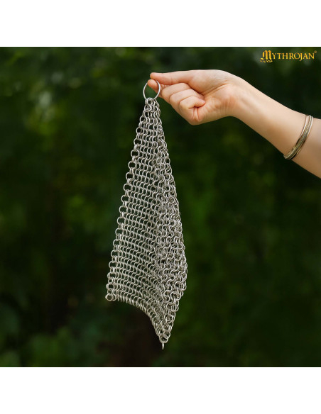 Schlüsselanhänger aus Metallnetz zur...