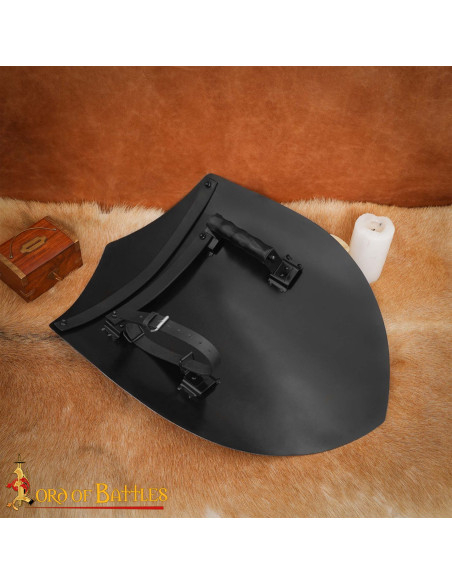 Medieval Templar Heater Shield -...
