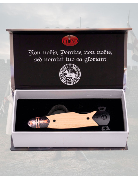 Zwarte Tempelmes verzamelaar staal...