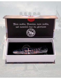 Third Templaria 3D Kniv Valnød Samling Stål 8,1cm