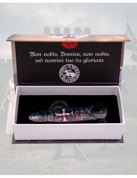 Derde Tempelier 3D Beuken Mes...