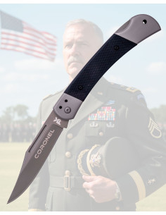 Tramuntana Knives Coronel G10 gråt titanium, baglåsningskniv