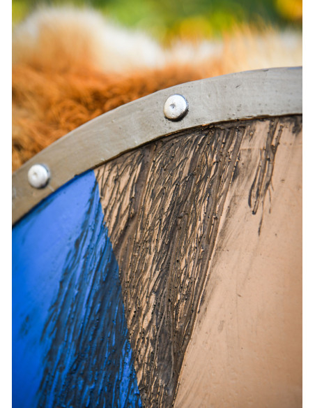 Vikingschild voor LARP, model Fjorn