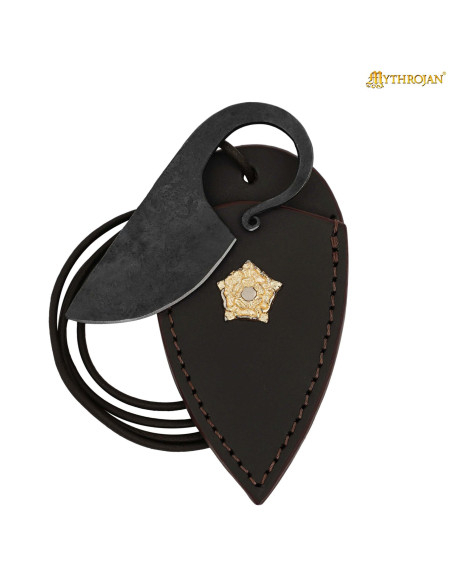 Cuchillo céltico de cuello forjado...