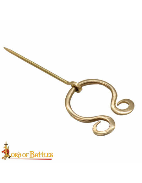 Vikingse cape sluiting van gepolijst...