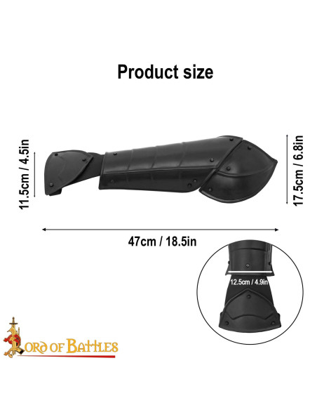 Brazales fantasía LARP protección...