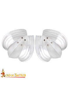 Medievale 18G Stahl Ellbogenschoner im deutschen Stil des...