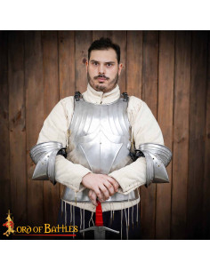 Coderas medievales de acero 18G estilo alemán S.XV 2