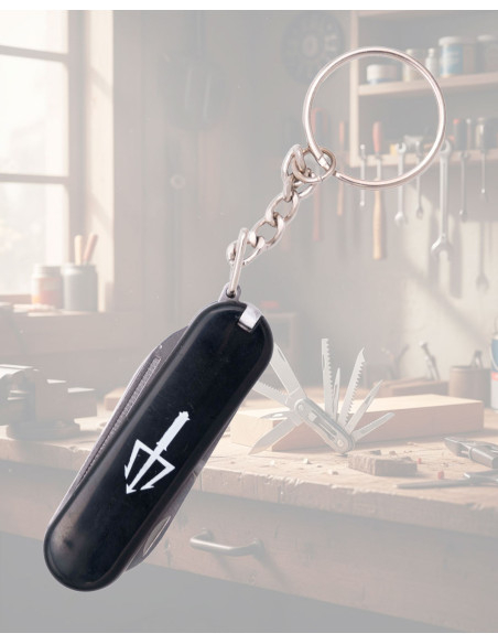 Nøglefob multifunktionel kniv 5 i 1...