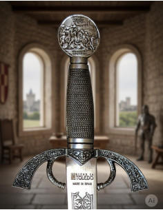 Grote Kapitein Zwaard met rustieke afwerking:... 2