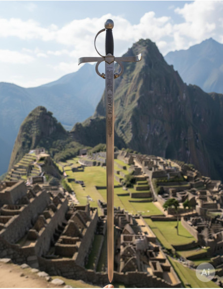 Francisco Pizarro zwaard, rustiek