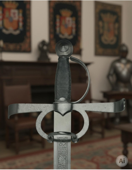 Francisco Pizarro Schwert, rustikal