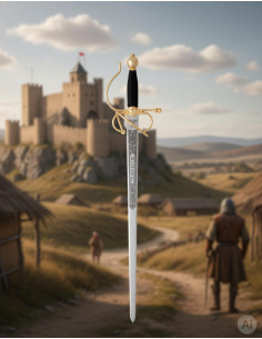 Colada Cid sværd, gyldent 2